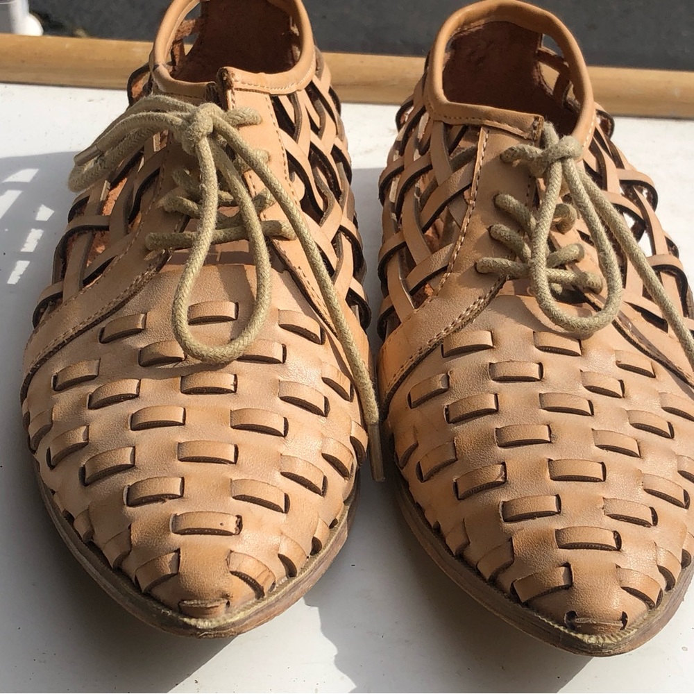 Coconuts By Matisse Gimlet Woven Oxfords Shoes La… - image 4